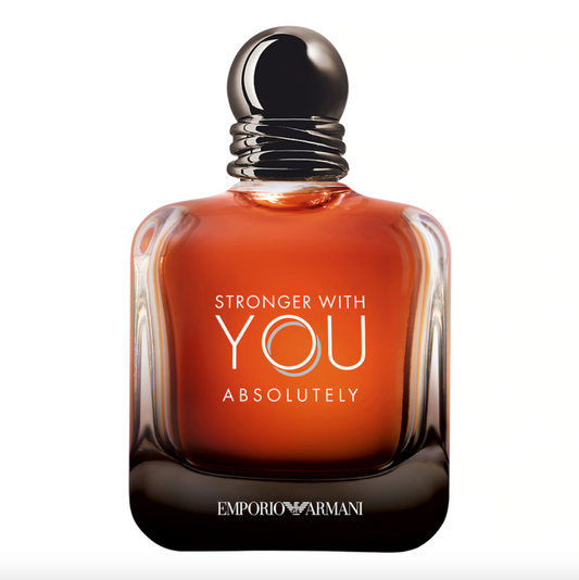 Parfum Homme Stronger With You Absolutely Boisé Ambré Rhum Vanille Cèdre